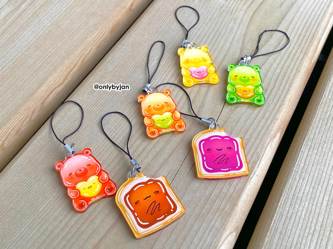 1.5&quot; Phone Charms