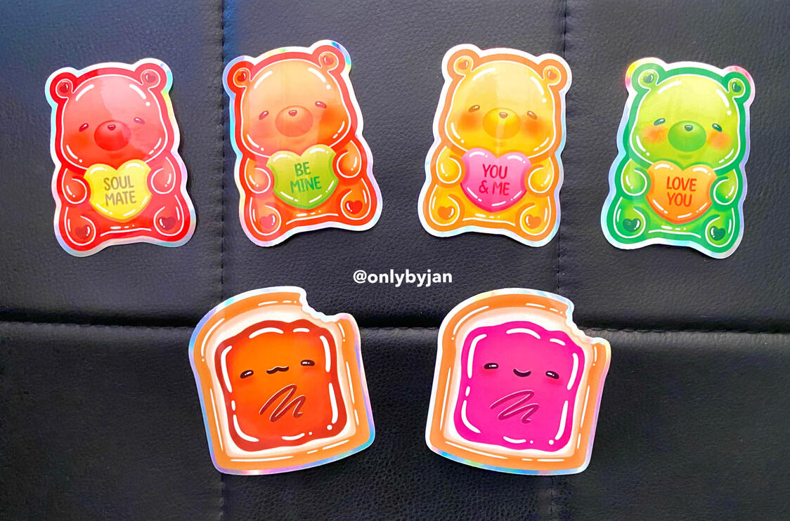Cute Stickers - 3&quot;