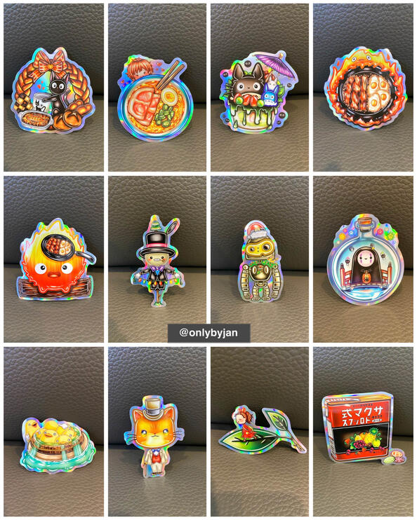 More Studio Ghibli - 3&quot;