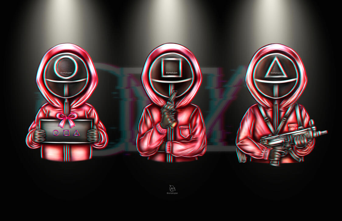Squid Game - Masked Soldiers Squid Game - Masked Soldiers