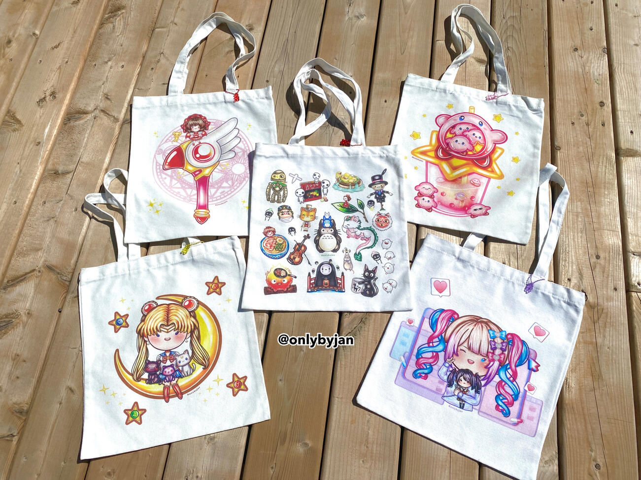 Tote Bags (Various Designs)