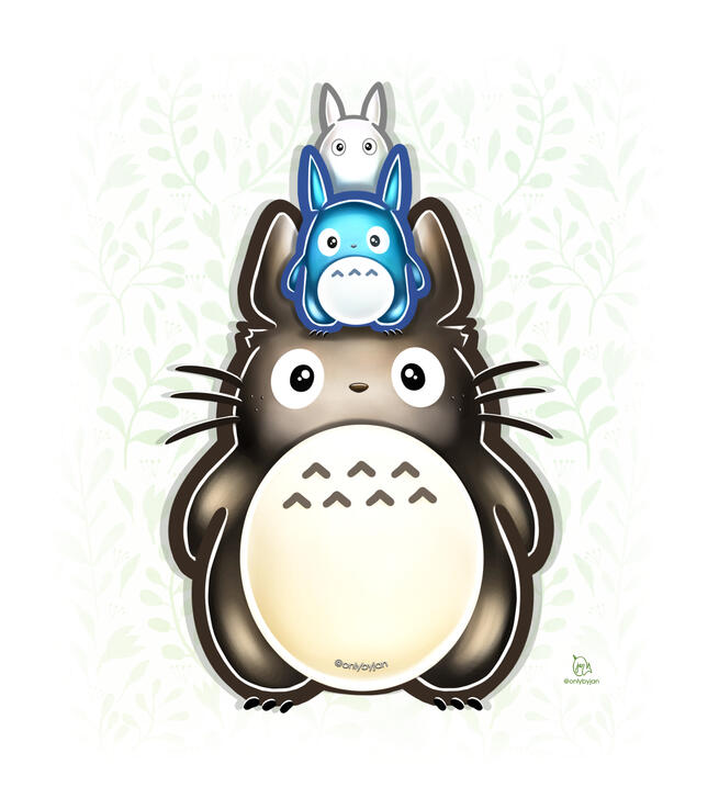 Chibi-Totoro / Chu-Totoro / Oh-Totoro