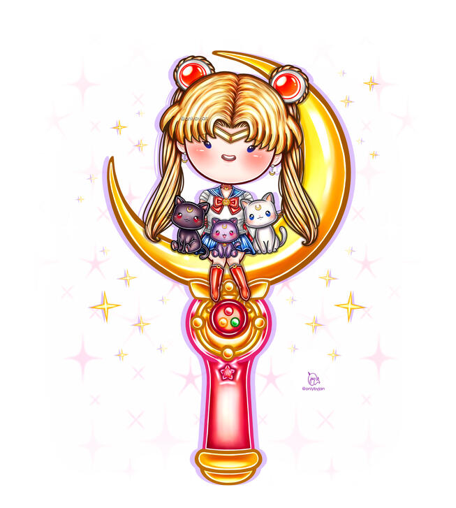 Sailor Moon Wand Sailor Moon Wand