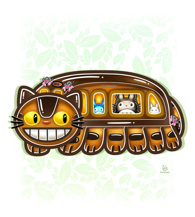 Cat Bus ft. Totoro Crew