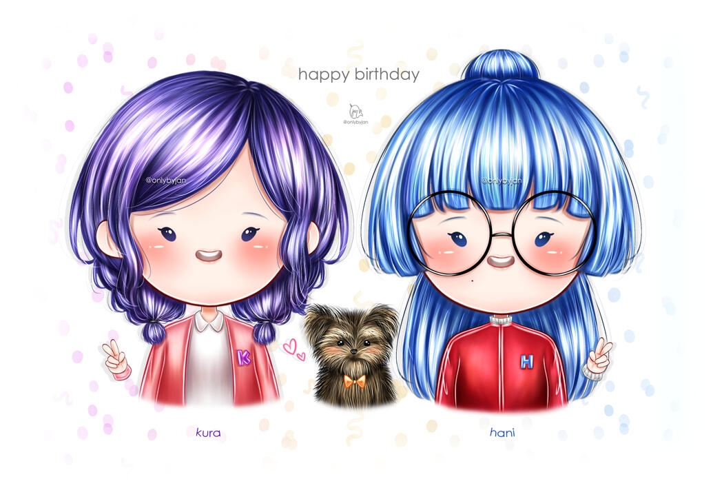 OC (Mini) - Kura + Biscuit + Hani