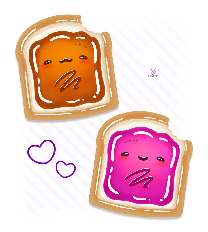 Peanut Butter x Jelly Peanut Butter x Jelly
