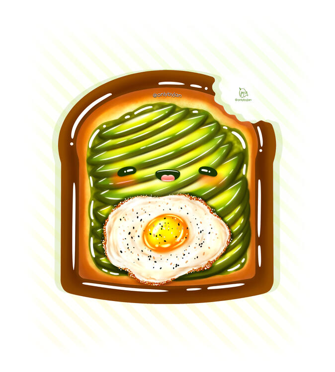 Avocado Egg Toast Avocado Egg Toast