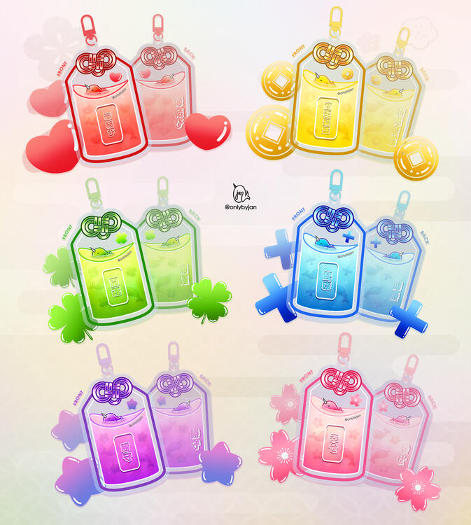 OMAMORI CHARMS OMAMORI CHARMS